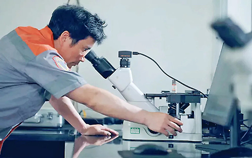 Metallographic inspection