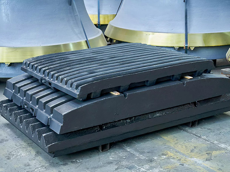 Jaw Plates Wear Parts Movable And Fixed Jaw Plates Price for Jaw Crusher